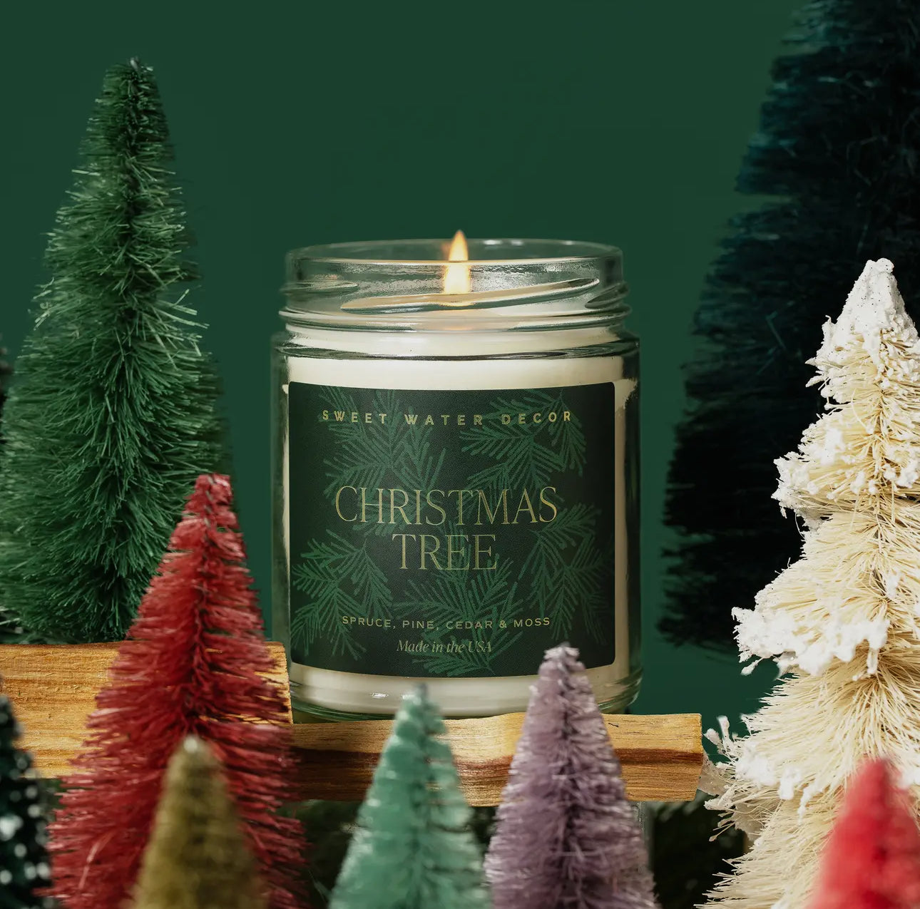 Christmas Tree Candle