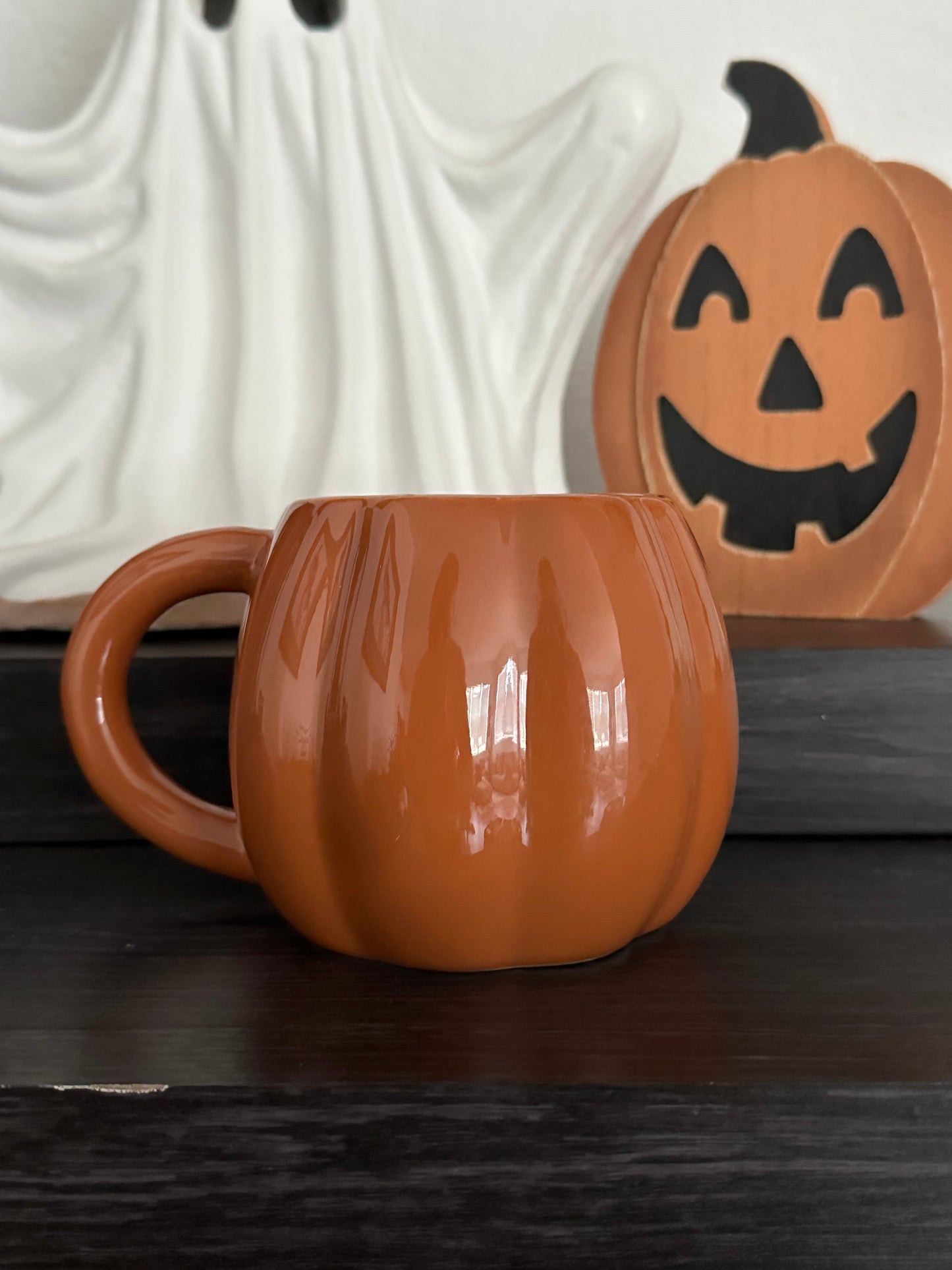 Pumpkin Stoneware Mug