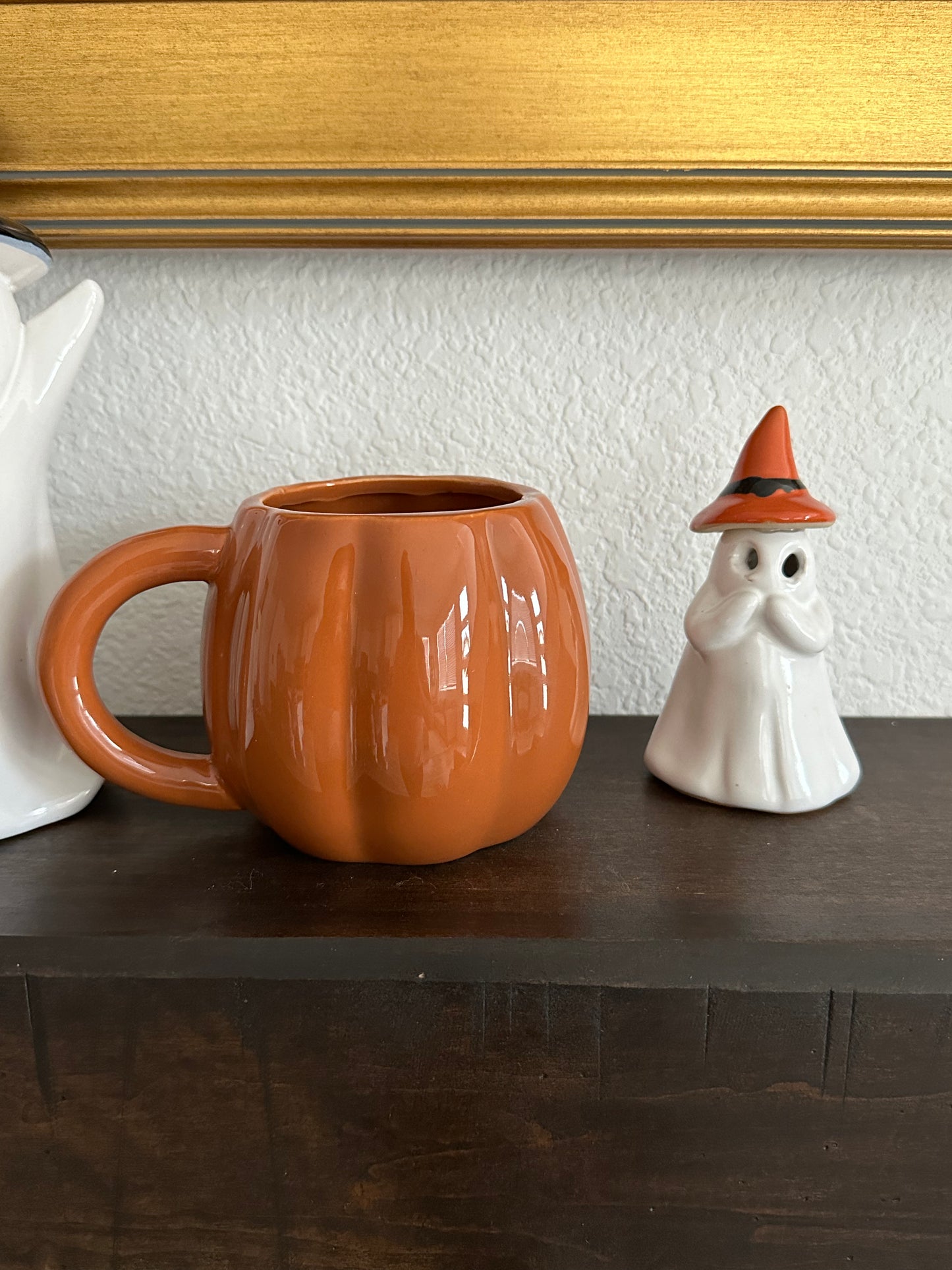 Pumpkin Stoneware Mug