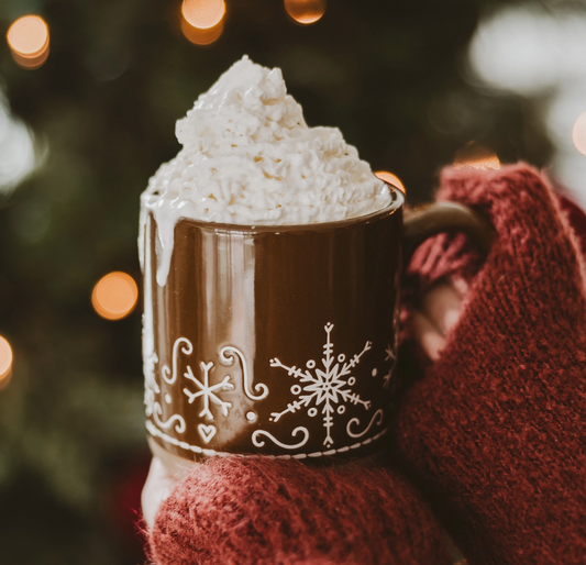 Gingerbread Stoneware Coffee Mug