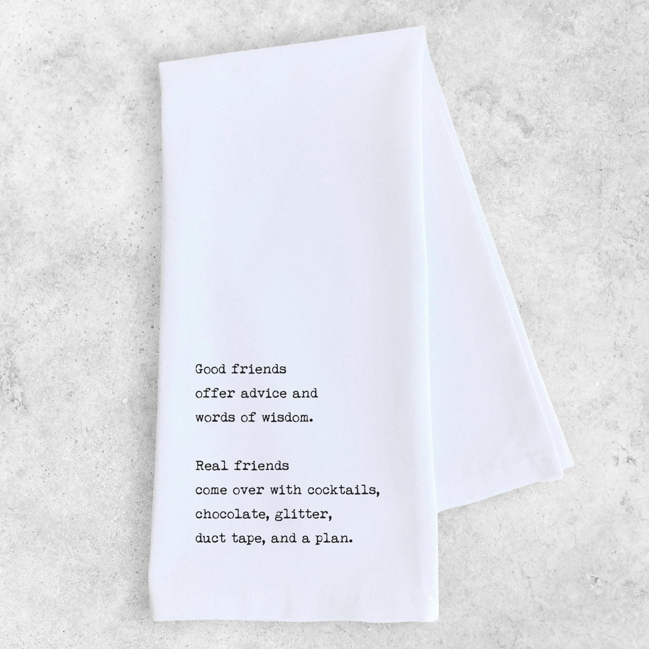 Real Friends Kitchen Towel