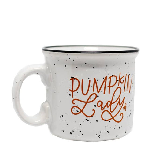 Pumpkin Lady Campfire Mug