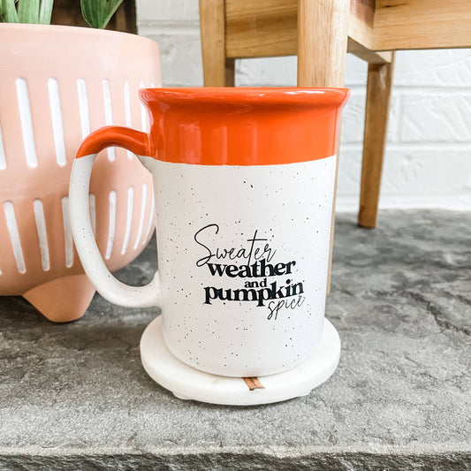 Sweater Weather & Pumpkin Spice Mug