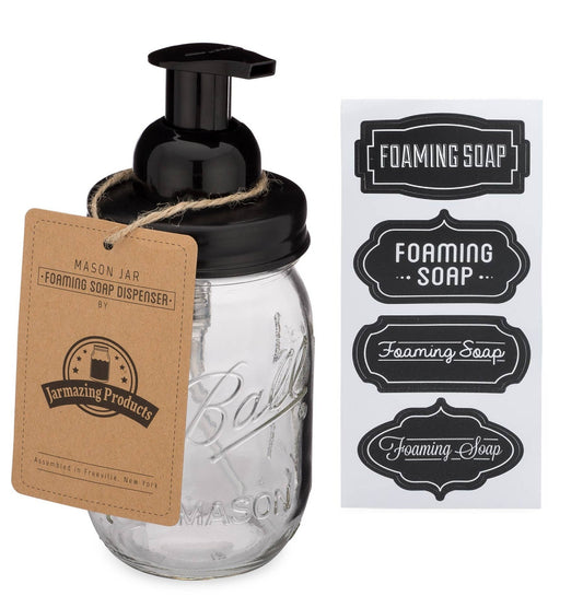 Classic Mason Jar Foaming Soap Dispenser