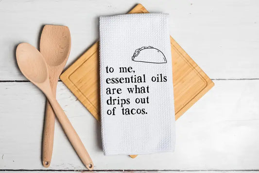 Taco Essential Oils Kitchen Towel