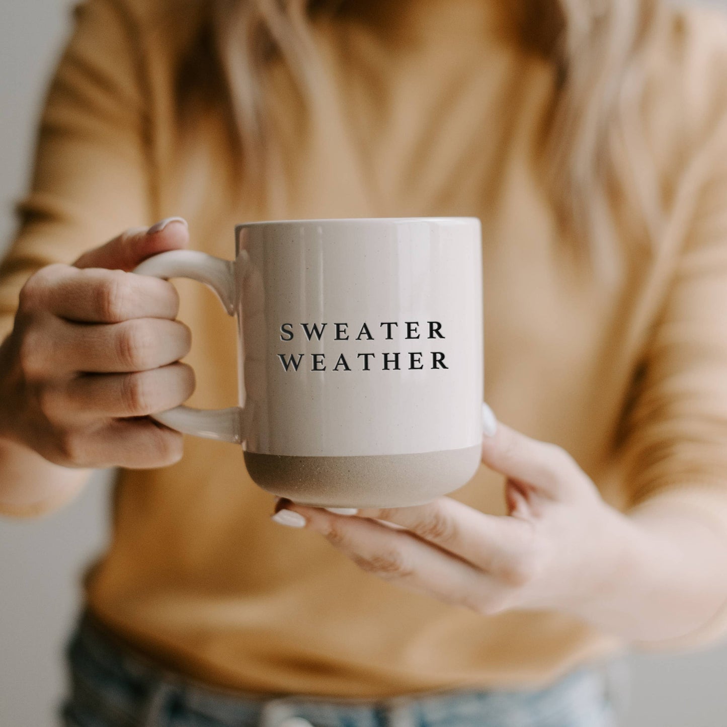 Sweater Weather Stoneware Mug