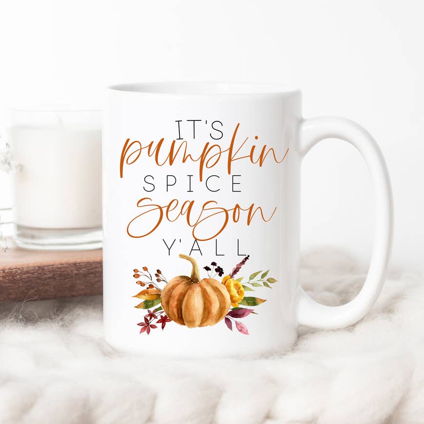 It's Pumpkin Spice Season Y'All Mug