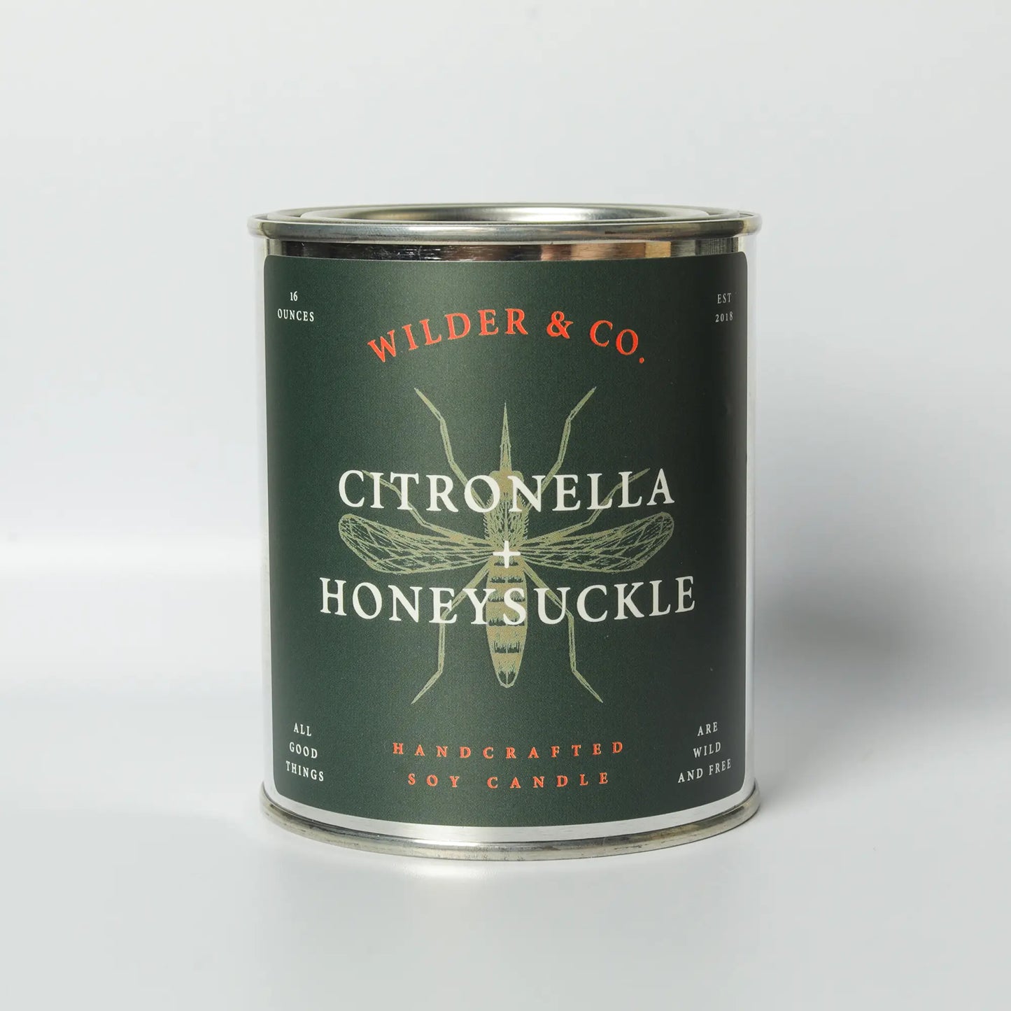 Citronella + Honeysuckle Candle