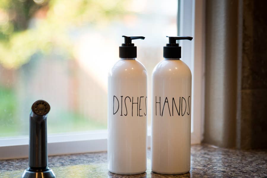 Hand & Dish Soap Bottle Set